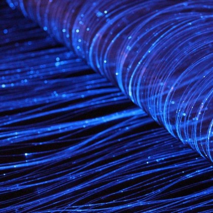 ORGANZA BLACK FABRIC (LUMINOUS FIBER OPTIC FABRIC)